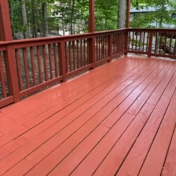 A beautiful example of why soft washing your home in The Poconos will make for a beautiful outdoor environment.